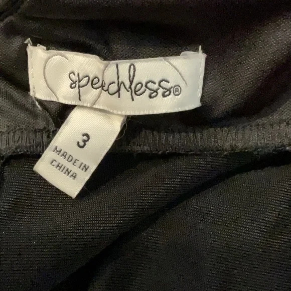 Speechless Black and Blue Halter Sheath Mini Dress, Size 3 - Picture 2 of 7